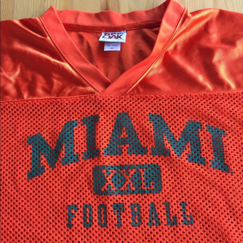 Vintage Miami Hurricanes Football Jersey XL